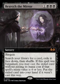 Beseech the Mirror Wilds of Eldraine Bordless